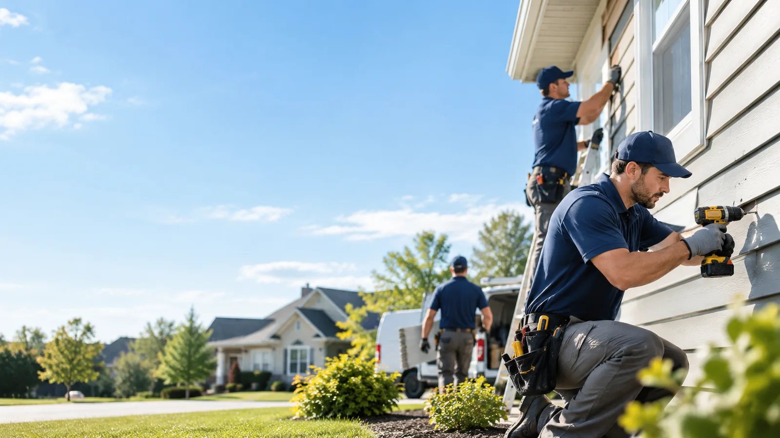 Commercial Siding Repair in Hinton, OK